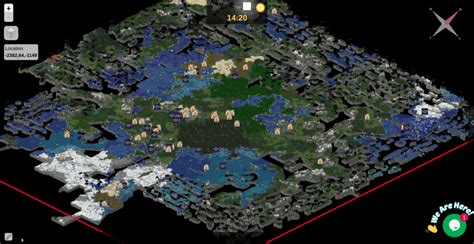 Minecraft Dynamic Map .